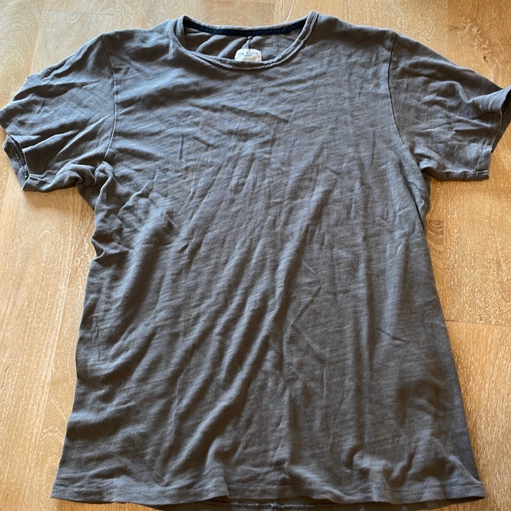 Rag & Bone Men’s T-Shirt, Grey (S)